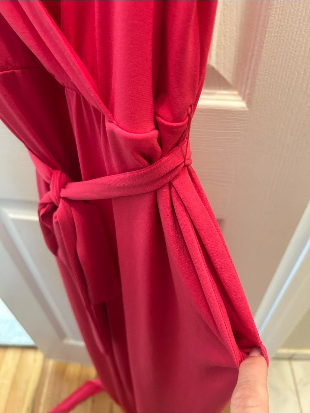 VENUS Hot Pink jumpsuit with ties